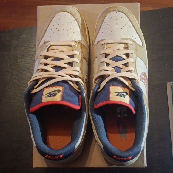 Nike Dunk Low Sketch And Exploration Sneakers Mens SZ 13 EUC - Picture 6 of 9